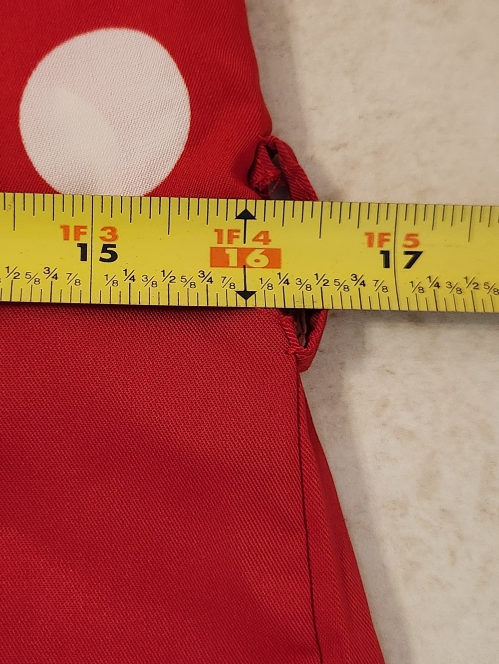 Retro Stage Womens Romper Halter Neck‎ Red White Polka Dots NWT Size 2XL #Y1270 - Picture 3 of 5